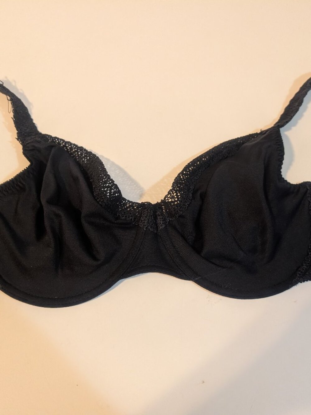 Womens black bra, size 36D